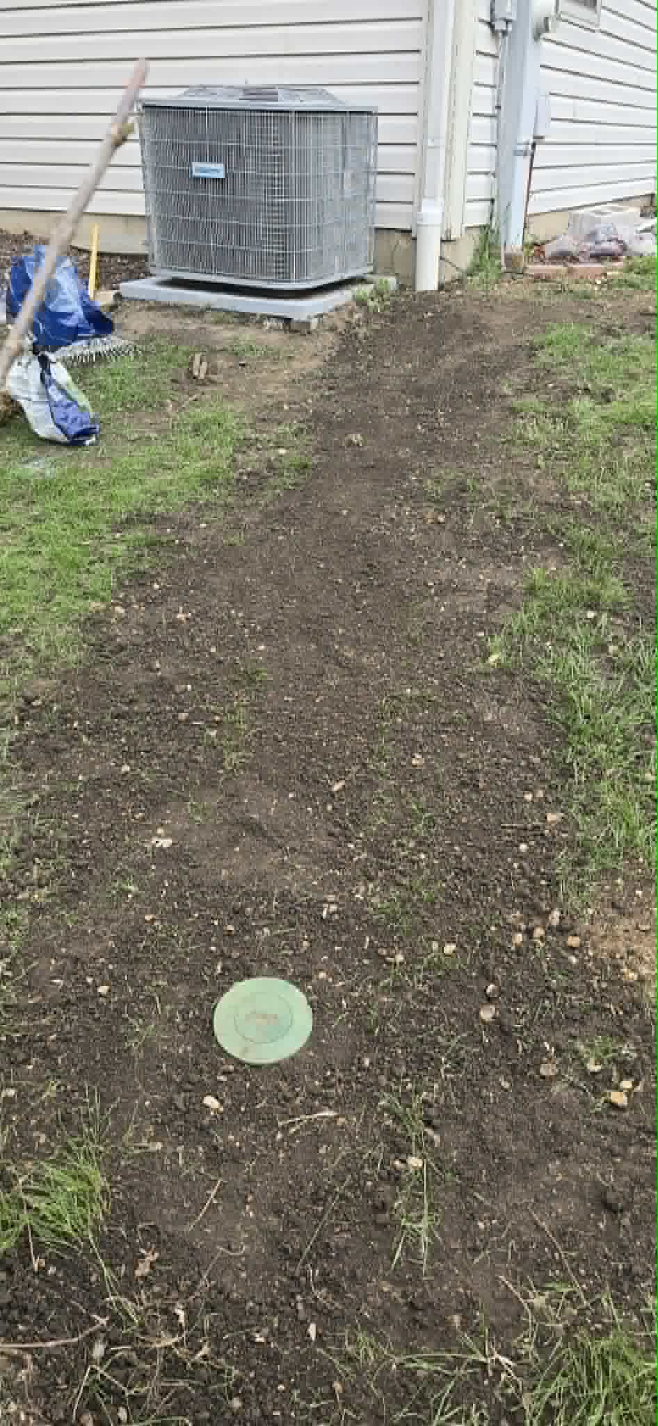 Finished French drain