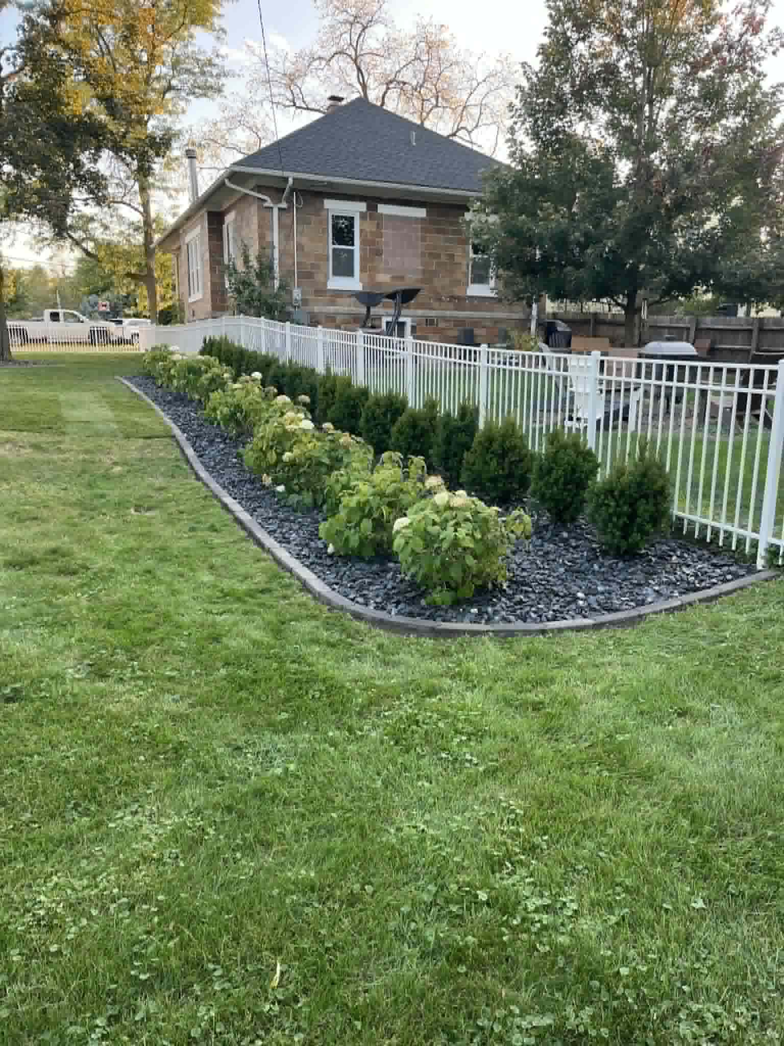 Fence line cleared